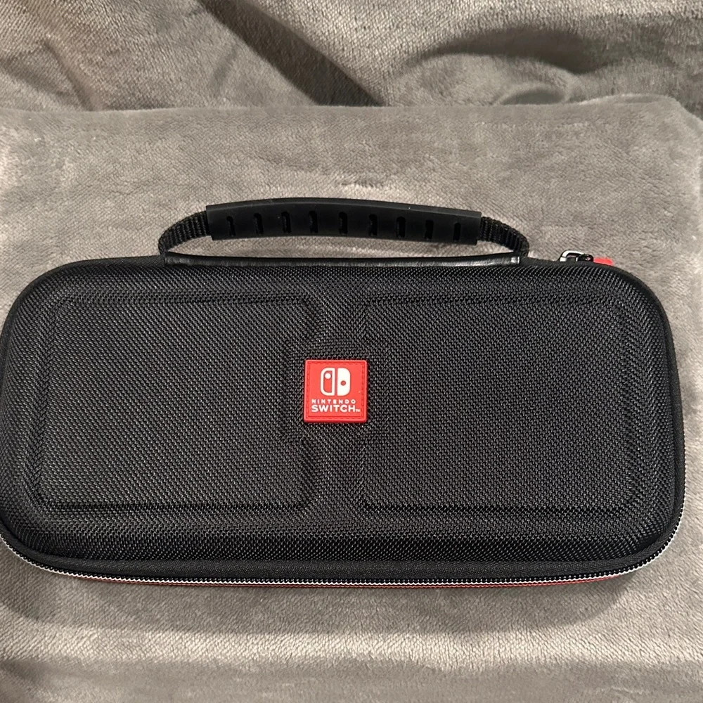 Nintendo Switch Black and Red Carrying Case